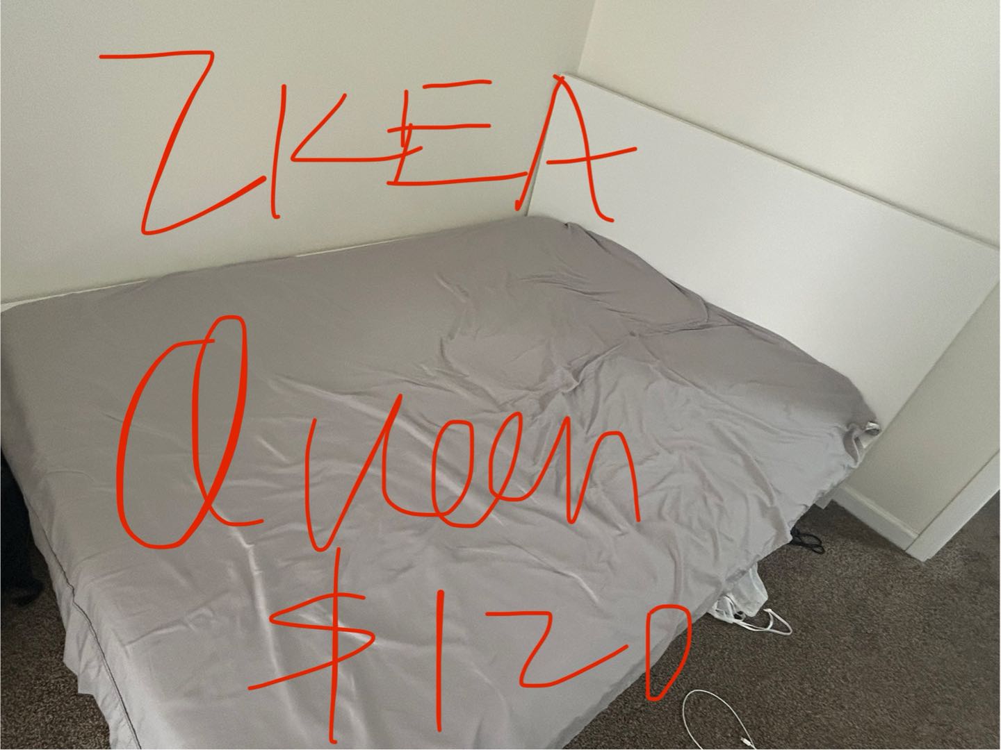 Queen 宜家床
