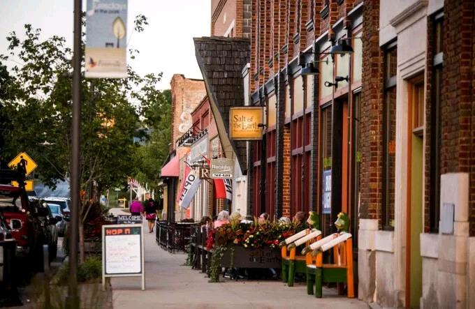 最佳艺术度假地 Saugatuck, Michigan