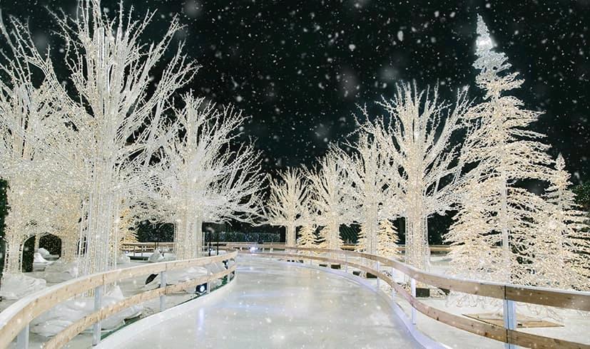 来湾区这些户外冰场上翩翩起舞吧!