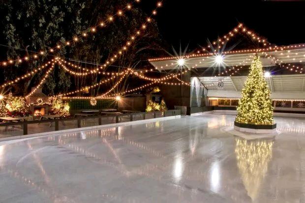 来湾区这些户外冰场上翩翩起舞吧!