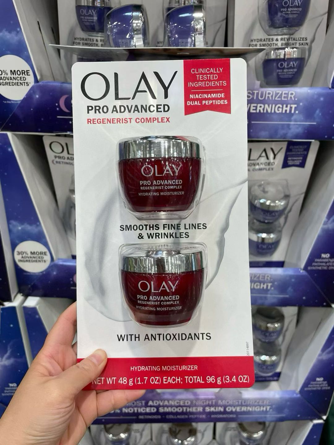 olay经典大红瓶+olay晚霜