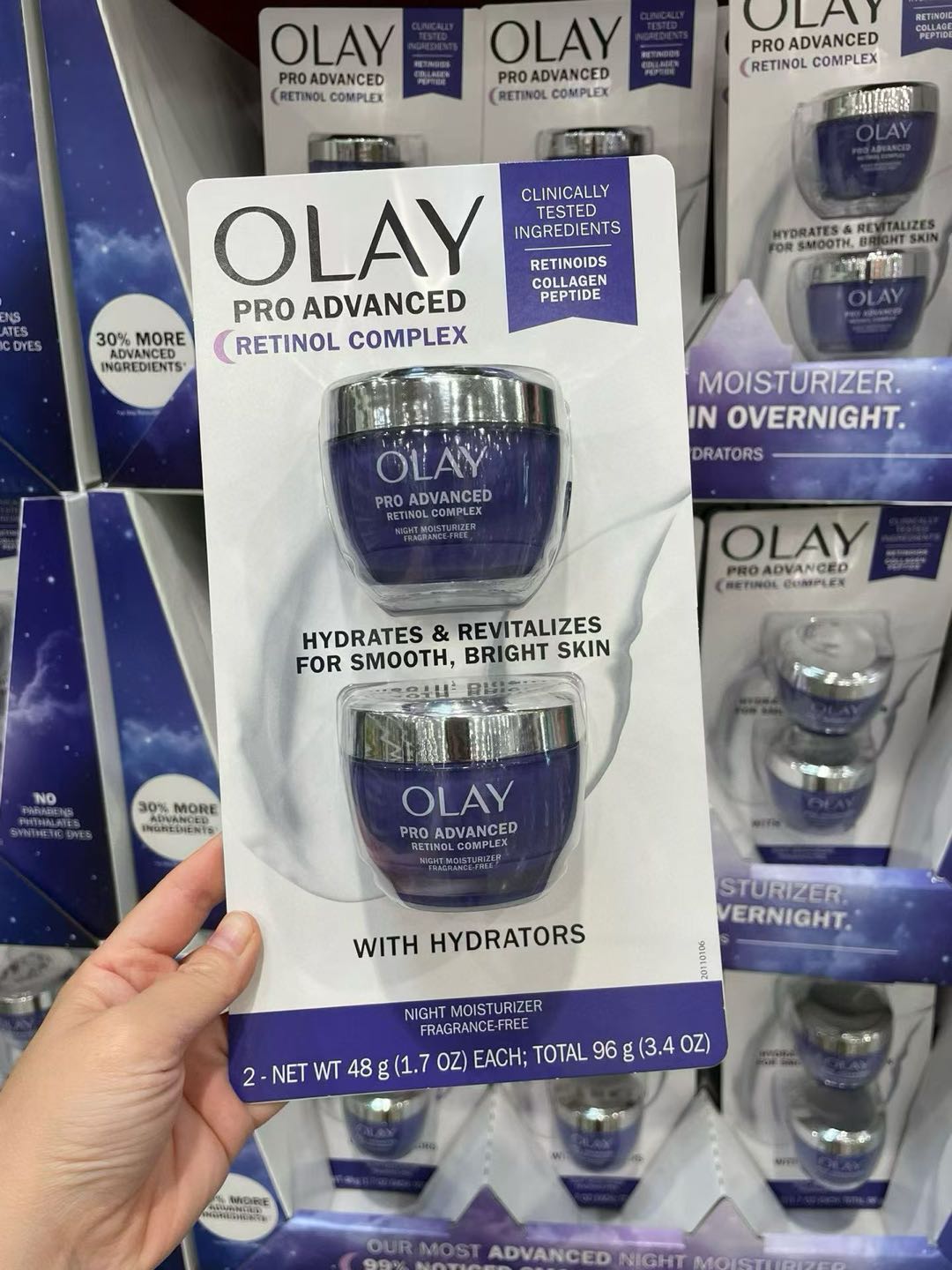 olay经典大红瓶+olay晚霜